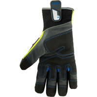 ProFlex&reg; Performance Dorsal Impact-Reducing Gloves + Thermal WP, Small, Suede Palm, Safety Cuff Southpoint Industrial Supply