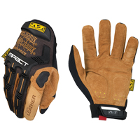 M-Pact&reg; Gloves, Small, Grain Leather Palm, Hook & Loop Cuff Southpoint Industrial Supply