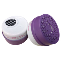 Respirator Cartridge, Combination Gas/Vapour Cartridge and Particulate Filter, Acid Gas/Chlorine Gas/P100 Filter Southpoint Industrial Supply