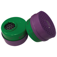 Respirator Cartridge, Combination Gas/Vapour Cartridge and Particulate Filter, Ammonia/Methylamine/P100 Filter Southpoint Industrial Supply