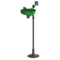 Eye/Face Wash Station, Pedestal Installation, Plastic Bowl SFV155 | Southpoint Industrial Supply