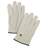 Premium Ropers Gloves, Medium, Grain Cowhide Palm Southpoint Industrial Supply