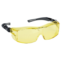 Dynamic OTG Extra Series Safety Glasses, Amber Lens, Anti-Fog/Anti-Scratch, ANSI Z87+/Meets/Exceeds CSA Z94.3 Southpoint Industrial Supply