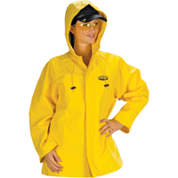Hurricane Flame Retardant/Oil Resistant Rain Suits - Jackets, 4X-Large, Yellow Southpoint Industrial Supply