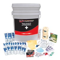Trousse de premiers soins pour pr&eacute;paration aux situations d'urgence Dynamic, Dispositif m&eacute;dical Classe 1, Seau Southpoint Industrial Supply