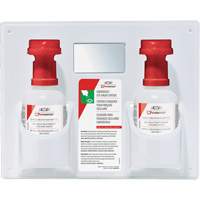 Dynamic Single-Use Eyewash Station with Isotonic Solution, Double Southpoint Industrial Supply