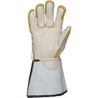 Linemans Glove, Small, Grain Cowhide Palm Southpoint Industrial Supply