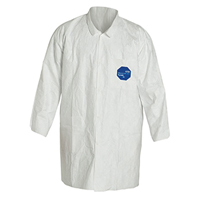 Lab Coat, Tyvek&reg; 400, White, 6X-Large Southpoint Industrial Supply