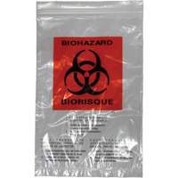 Dynamic Hazardous Waste Bags, Bio-Hazard, 9" L x 6" W, 2.0 mils Southpoint Industrial Supply