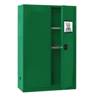 Pesticide Storage Cabinet, 45 gal., 65" H x 43" W x 18" D Southpoint Industrial Supply