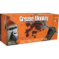Grease Monkey&reg; Gloves, Medium, Latex, 15-mil, Powder-Free, Blue Southpoint Industrial Supply