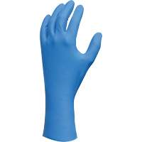 Gants l&eacute;gers, 7/Petit, Nitrile, 9 mils, Sans poudre, Bleu Southpoint Industrial Supply
