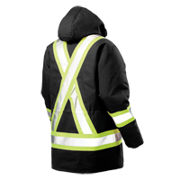 Parka de s&eacute;curit&eacute;, Noir, Grand Southpoint Industrial Supply