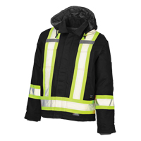 Manteau de s&eacute;curit&eacute;, Noir, Grand Southpoint Industrial Supply