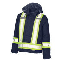 Manteau de s&eacute;curit&eacute;, Bleu marine, Grand Southpoint Industrial Supply