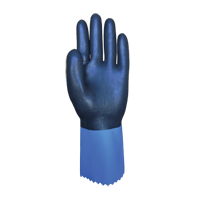 Summitech Full-Dipped Chemical Resistant Gloves, Size Small/7, 11.8" L, Chloroprene, Poly-Cotton Inner Lining, 59-mil Southpoint Industrial Supply