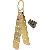 Ancrage r&eacute;utilisable &agrave; charni&egrave;re PROTECTA PRO pour toiture, Toit, Usage Temporaire Southpoint Industrial Supply