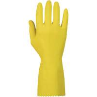 ChemStop Gloves, Size Small/7, 12" L, Latex, Flock-Lined Inner Lining, 12-mil Southpoint Industrial Supply