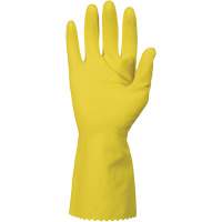 ChemStop Gloves, Size Small/7, 12" L, Latex, Flock-Lined Inner Lining, 12-mil Southpoint Industrial Supply