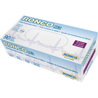 Gants jetables, 2T-Grand, Nitrile, 4 mils, Sans poudre, Bleu Southpoint Industrial Supply