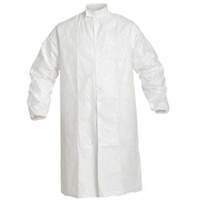 Lab Coat, Tyvek&reg; IsoClean&reg;, White, Small Southpoint Industrial Supply