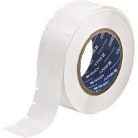 &eacute;tiquettes &agrave; transfert thermique B-461, Polyester, 0,6" lo x 1,625" h, Blanc Southpoint Industrial Supply