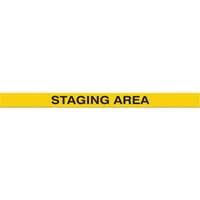 Tough-Mark Heavy-Duty Floor Marking, Rectangle, 48" L x 2" W, Yellow, Polyethylene Southpoint Industrial Supply