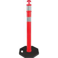 High-Visibility Delineator Post, 42" H, Orange SGJ239 | Southpoint Industrial Supply