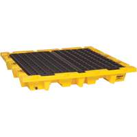 Spill Containment Pallet, 66 US gal. Spill Capacity, 58.5" x 58.5" x 7.75" SGJ313 | Southpoint Industrial Supply