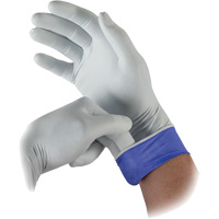 Gants d'examen bicolores LSE-104 Lifestar EC, Petit, Nitrile, 5,5-mil, Sans poudre, Blanc, Classe 2 Southpoint Industrial Supply