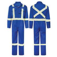 Nomex&reg;Essential 6 oz. Deluxe Coveralls, Size 34, Royal Blue Southpoint Industrial Supply