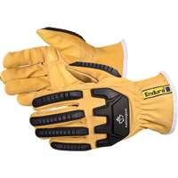 Endura&reg; Anti-Impact Driver's Gloves, Small, Grain Goatskin Palm Southpoint Industrial Supply