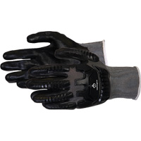 Dexterity&reg; Impact-Resistant Work Gloves, Small, Synthetic Palm, Knit Wrist Cuff Southpoint Industrial Supply