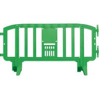 Movit Barricade, Interlocking, 78" L x 39" H, Green SGN473 | Southpoint Industrial Supply