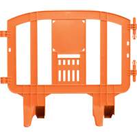 Minit Barricade, Interlocking, 49" L x 39" H, Orange SGN475 | Southpoint Industrial Supply