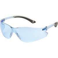 Itek™ Safety Glasses, Blue Lens, Anti-Scratch Coating SGO520 | Southpoint Industrial Supply