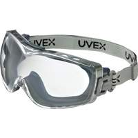 Uvex HydroShield&reg; Stealth&reg; OTG Safety Goggles, Clear Lens, Anti-Fog/Anti-Scratch, Indirect Vent Southpoint Industrial Supply
