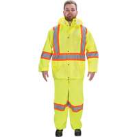 V&ecirc;tements imperm&eacute;ables RZ1000, Polyester, Petit, Jaune lime haute visibilit&eacute; Southpoint Industrial Supply