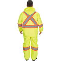 V&ecirc;tements imperm&eacute;ables RZ1000, Polyester, Petit, Jaune lime haute visibilit&eacute; Southpoint Industrial Supply