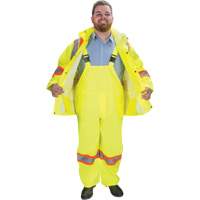 V&ecirc;tements imperm&eacute;ables RZ1000, Polyester, Petit, Jaune lime haute visibilit&eacute; Southpoint Industrial Supply