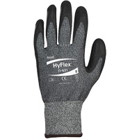 Gants &agrave; paume enduite HyFlex 11-651, 6, Calibre 13, Rev&ecirc;tement Polyur&eacute;thane, ASTM ANSI niveau A4/ASTM ANSI niveau A6/EN 388 niveau C Southpoint Industrial Supply