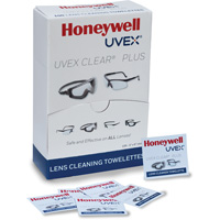 Uvex<sup>®</sup> Clear<sup>®</sup> Plus Towelettes, 5.25" x 8", Pack Of 100 SGQ555 | Southpoint Industrial Supply