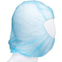 Disposable Hood, Polypropylene, Blue Southpoint Industrial Supply