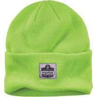 N-Ferno&reg; Rib Knit Beanie Hat, One Size, High-Visibility Lime Green Southpoint Industrial Supply