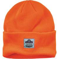 N-Ferno&reg; Rib Knit Beanie Hat, One Size, Orange Southpoint Industrial Supply