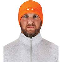 N-Ferno&reg; Skull Cap Beanie Hat with LED Lights, One Size, Black Southpoint Industrial Supply