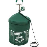 Portable Tempered Emergency Eyewash, Pressurized, 15 gal. Capacity, Meets ANSI Z358.1 SGR795 | Southpoint Industrial Supply