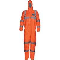 Combinaison haute visibilit&eacute; avec capuchon, Petit, Orange, Tyvek 500 Southpoint Industrial Supply