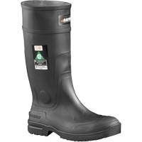 Slip Resistant Boots, Rubber, Steel Toe, Size 9 SGR829 | Southpoint Industrial Supply