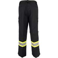 All-Season High Visibility Ventilated Pants, Poly-Cotton, 50, Black Southpoint Industrial Supply